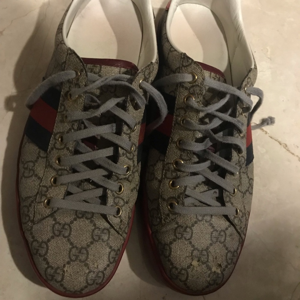Gucci Ace GG Sneakers Size 10 Men’s
